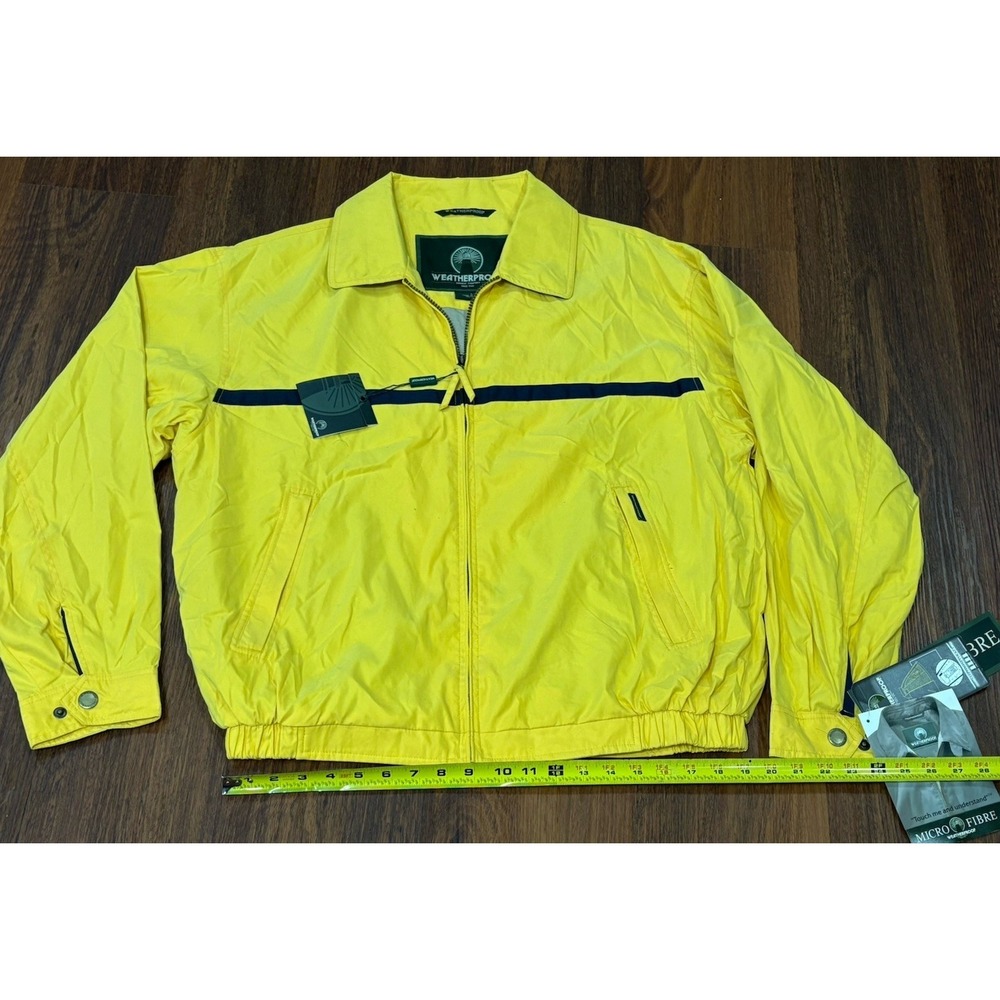 Weatherproof Windbreaker Microfiber Jacket Gold Y… - image 7